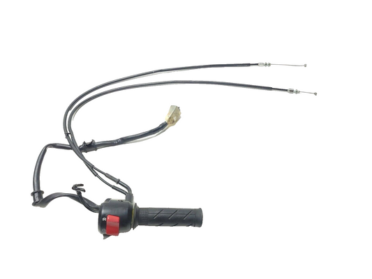 2014 2015 Honda Interceptor Vfr800 Right Throttle Grip W/kill Switch & Cable OEM