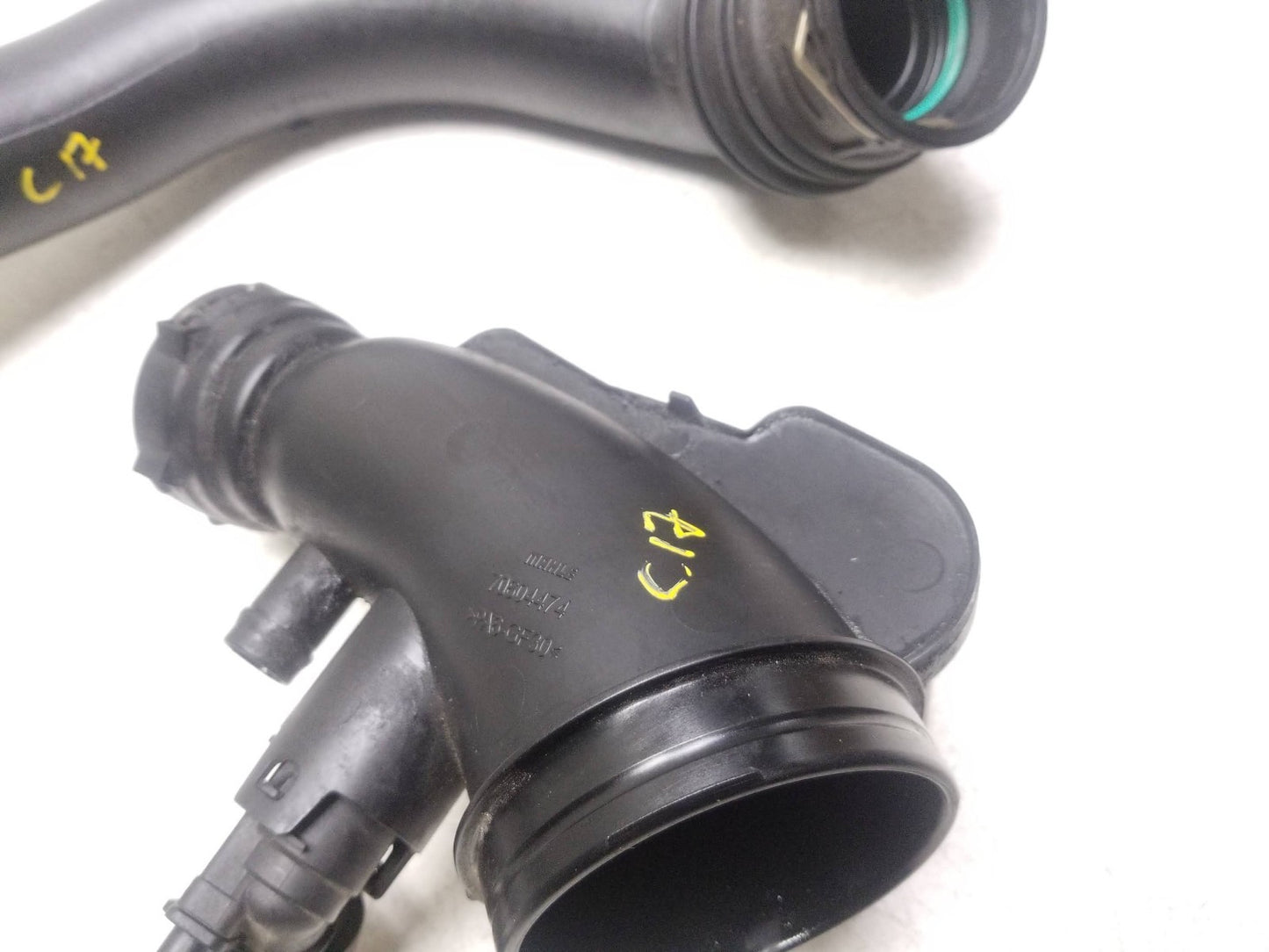 2018 BMW 330ix Air Intake Duct W/ Intercooler Pipe Pair OEM 76k Miles