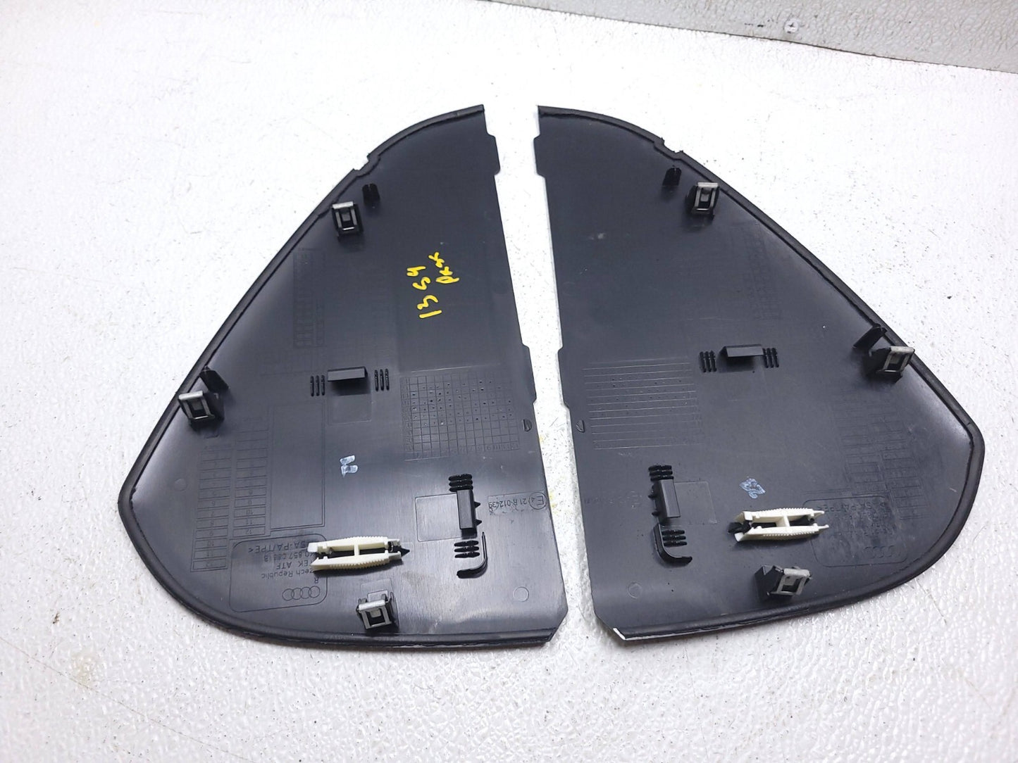 13 14 15 16 Audi A4 S4 Dash End Cap Cover Pair OEM