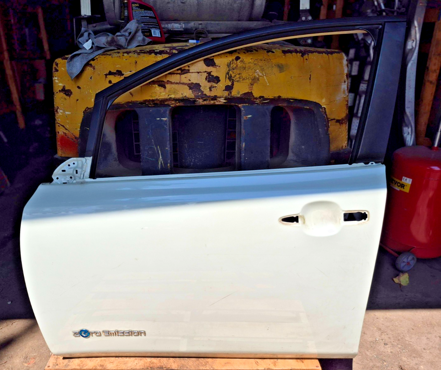 2012 Nissan Leaf Front Door Shell Driver Left OEM