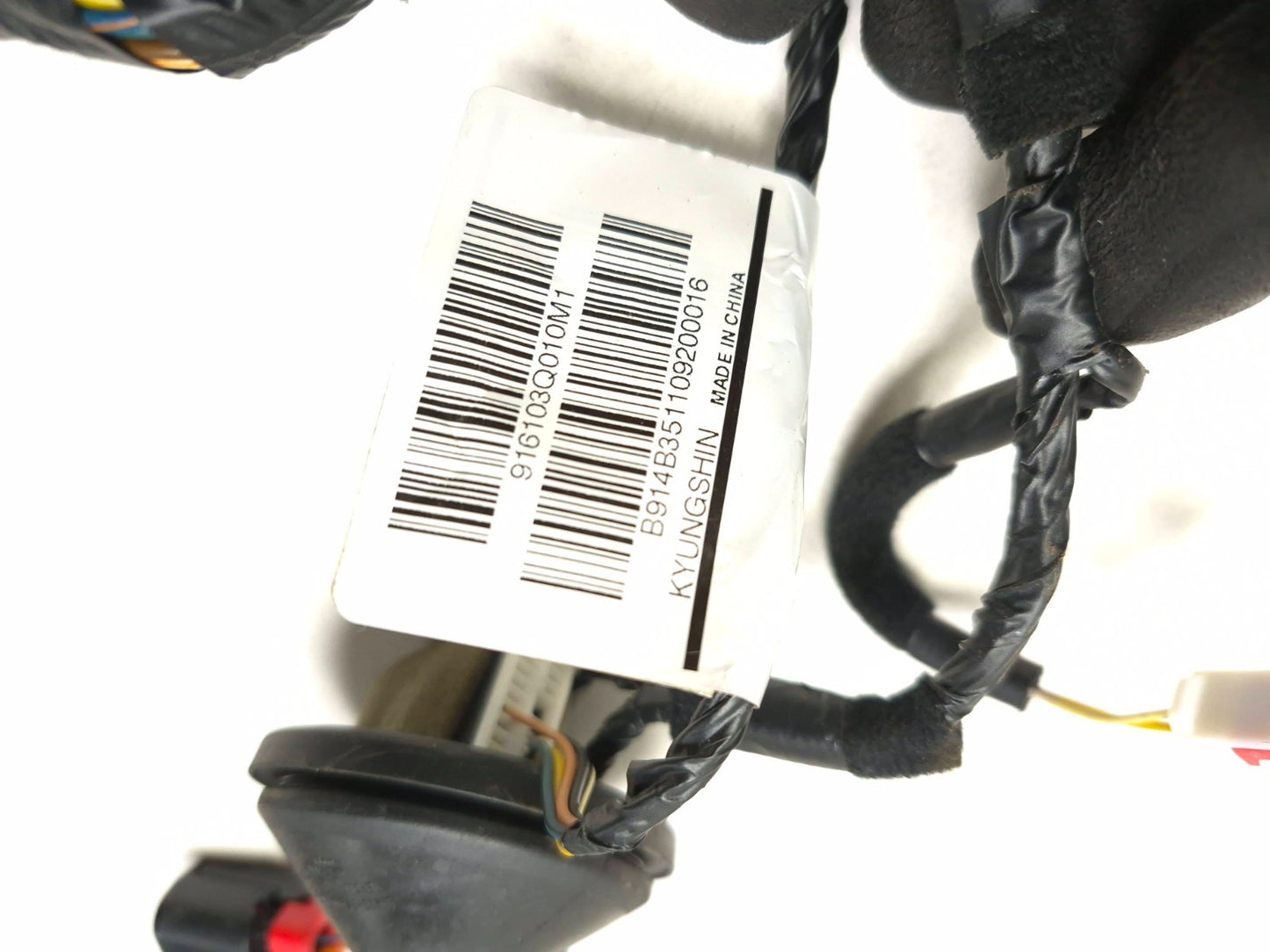 2012 Hyundai Sonata Front Passenger Door Wiring Harness OEM