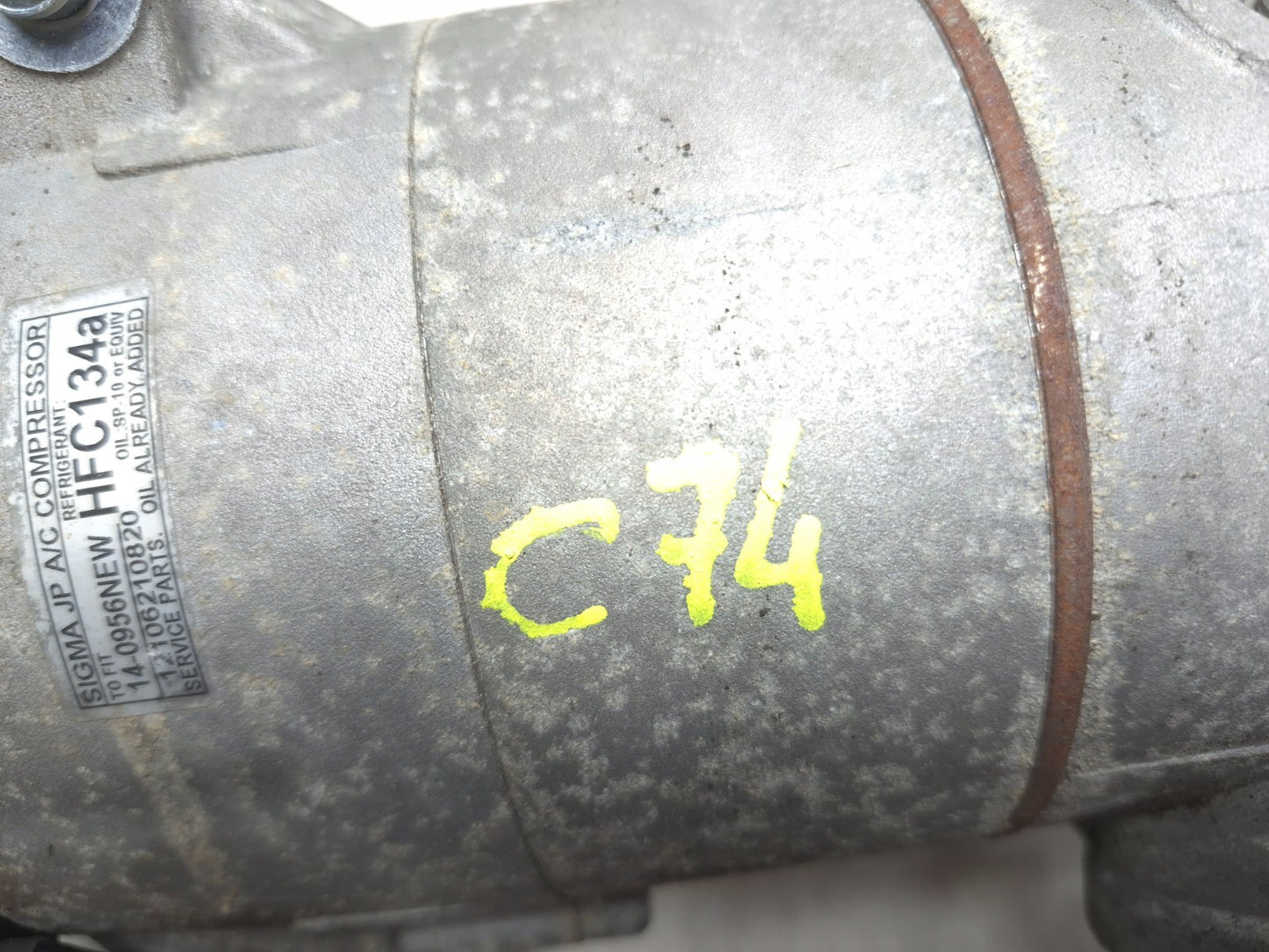 2016 Ford Transit Connect AC Compressor 2.5l OEM