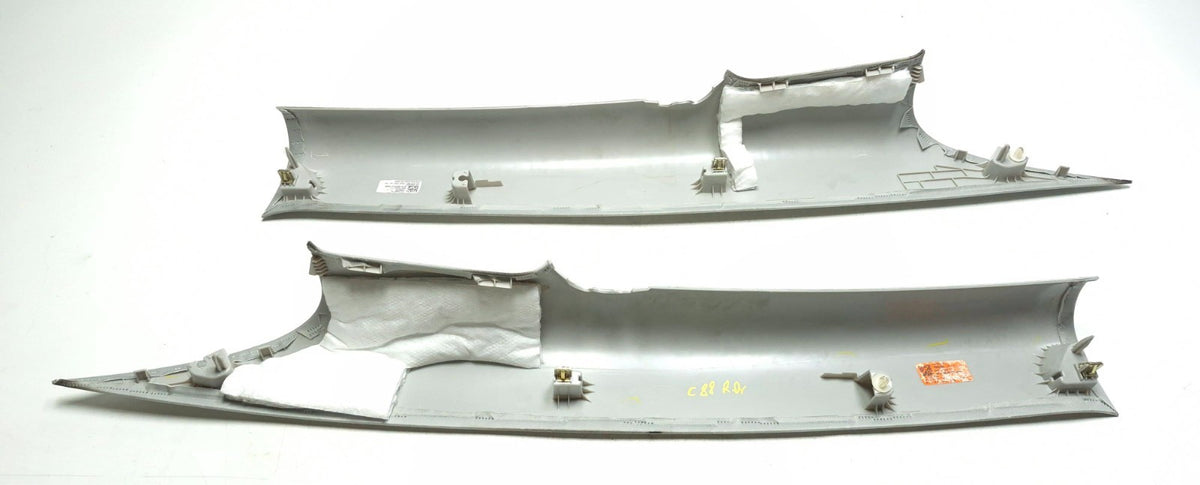 2018 Tesla Model 3 C-pillar Upper Side Rail Trim Cover Left & Right OEM