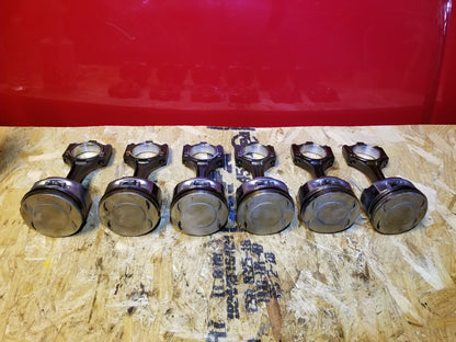 2007 Mercury Milan 3.0l Piston W/ Connecting Rod 6pcs OEM
