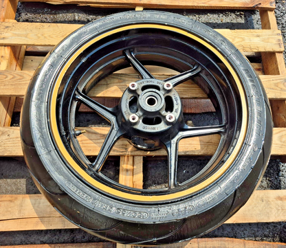 2005 Kawasaki Ninja Zx10r Rear Wheel Rim & Tire  OEM