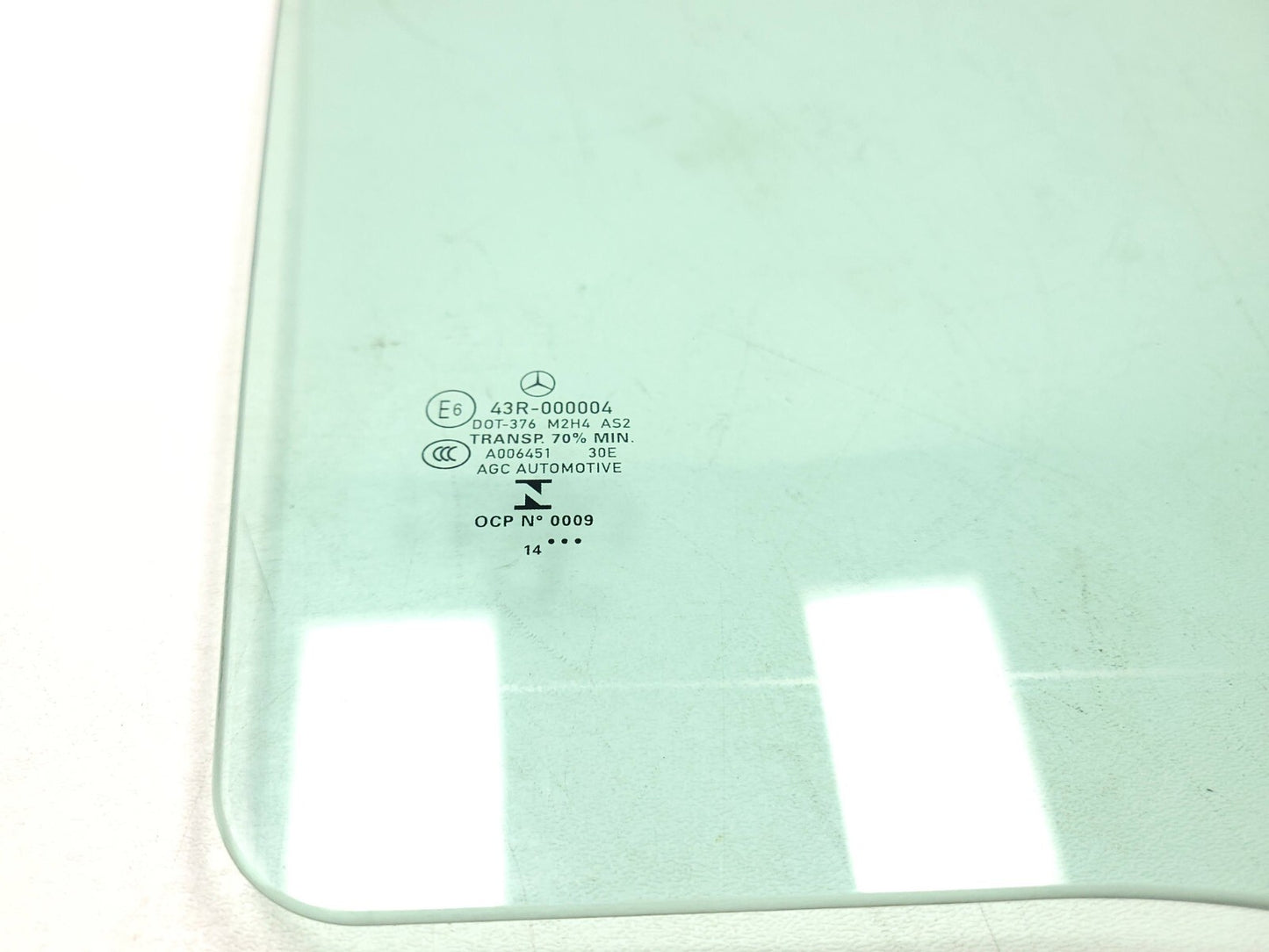 2015 - 2020 Mercedes C300 Door Window Glass Rear Passenger Side Right OEM