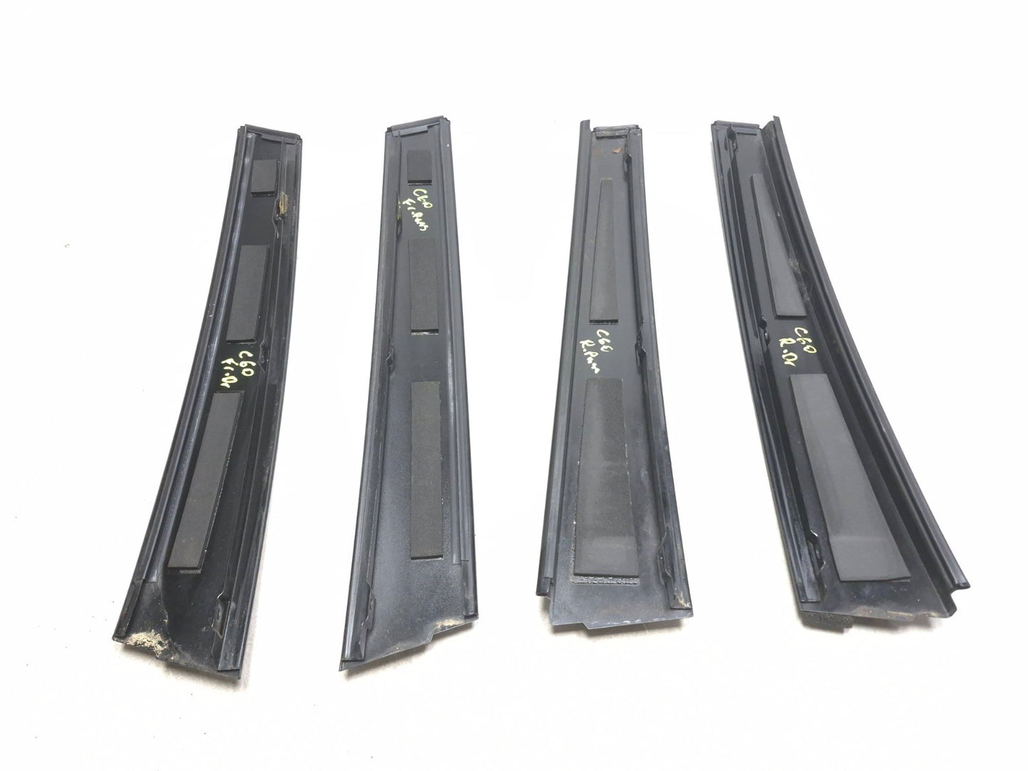 2007 Acura Tl Door Applique Pillar Molding Front & Rear 4pcs OEM