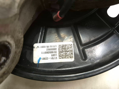 2018 Hyundai Sonata Front Spindle Knuckle Wheel Hub Passenger Side Right OEM