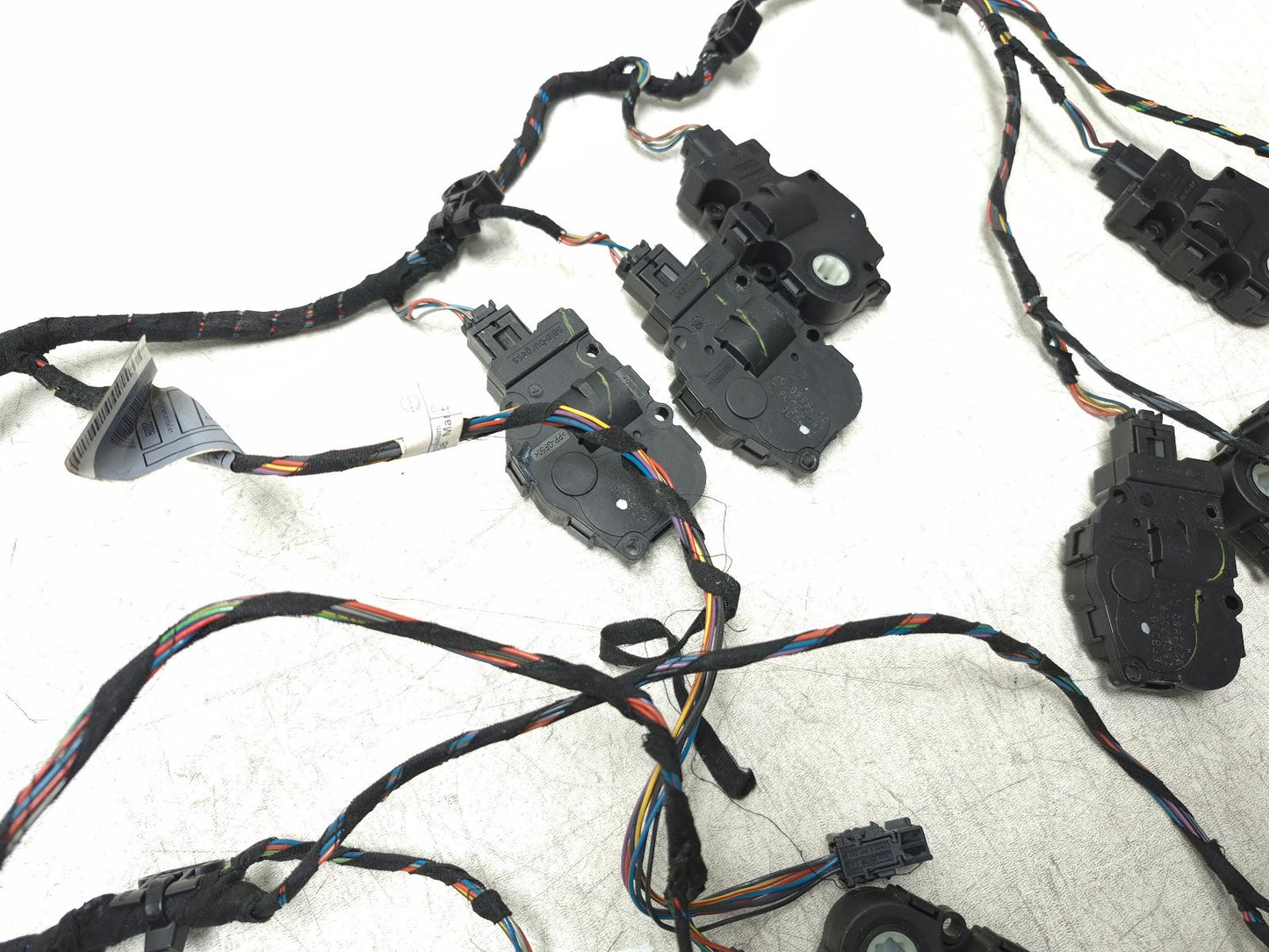 2008 BMW X6 E71 AC Flap Actuator Motor W/ Wiring Harness OEM