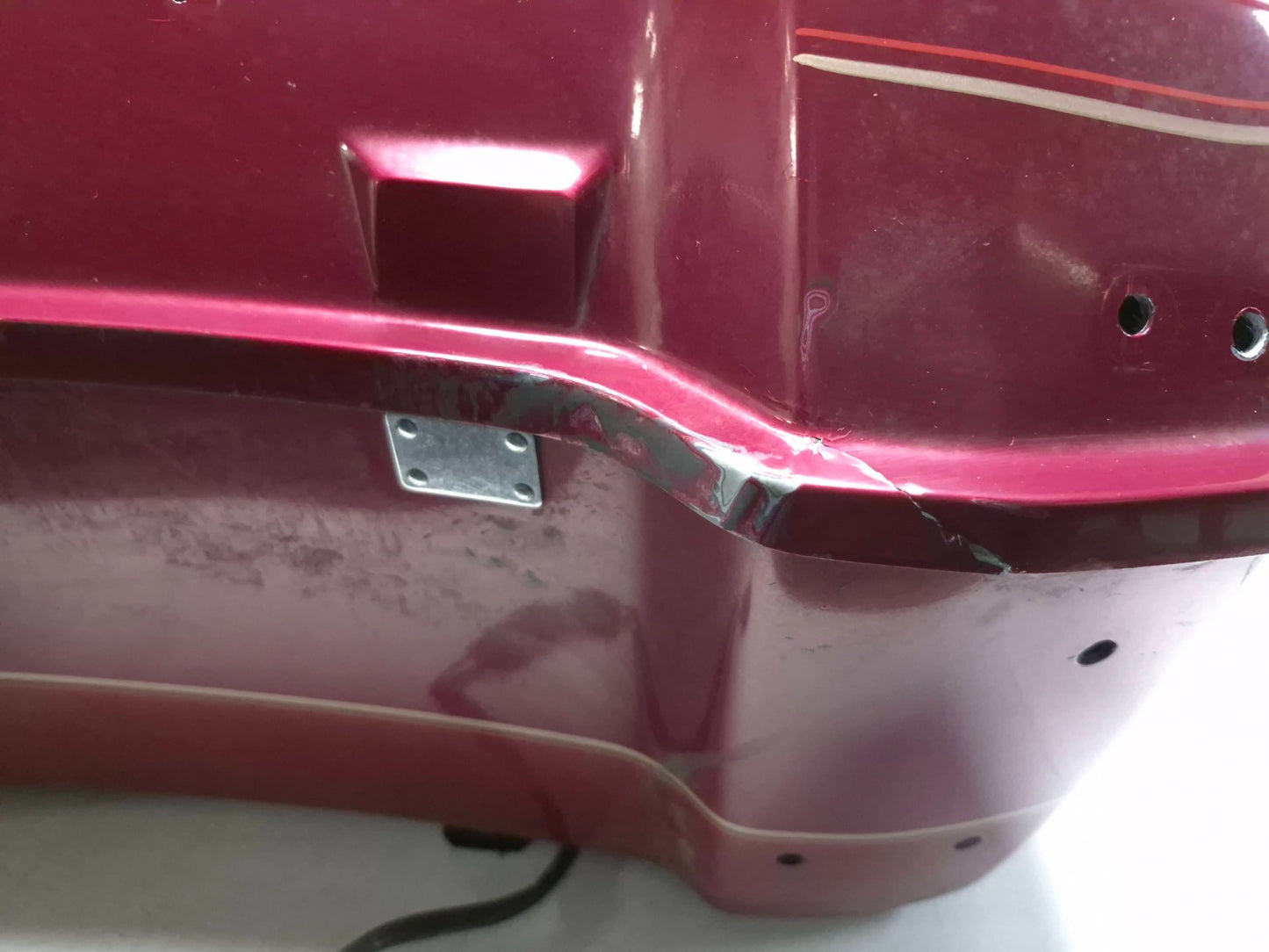 1993-1996 Harley-davidson Electra Glide Flhtc Hard Saddlebags King Tour-pak Kit