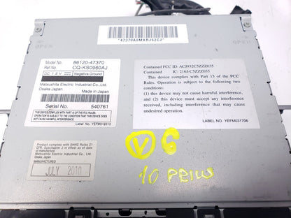 2010 Toyota Prius Cd Player Radio Receiver OEM
