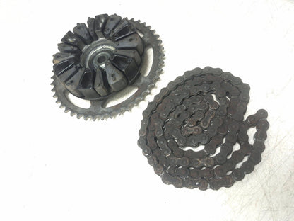 2009 Yamaha Fz6r Rear Wheel Hub & Sprocket W/ Drive Chain OEM