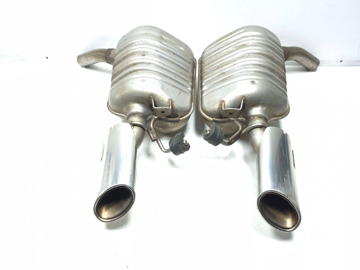 2010-2016 Mercedes W212 E350 Sedan Exhaust Muffler Left & Right OEM