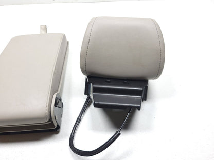 2007 Jeep Grand Cherokee Rear Headrest 2pcs W/ Center Armrest OEM