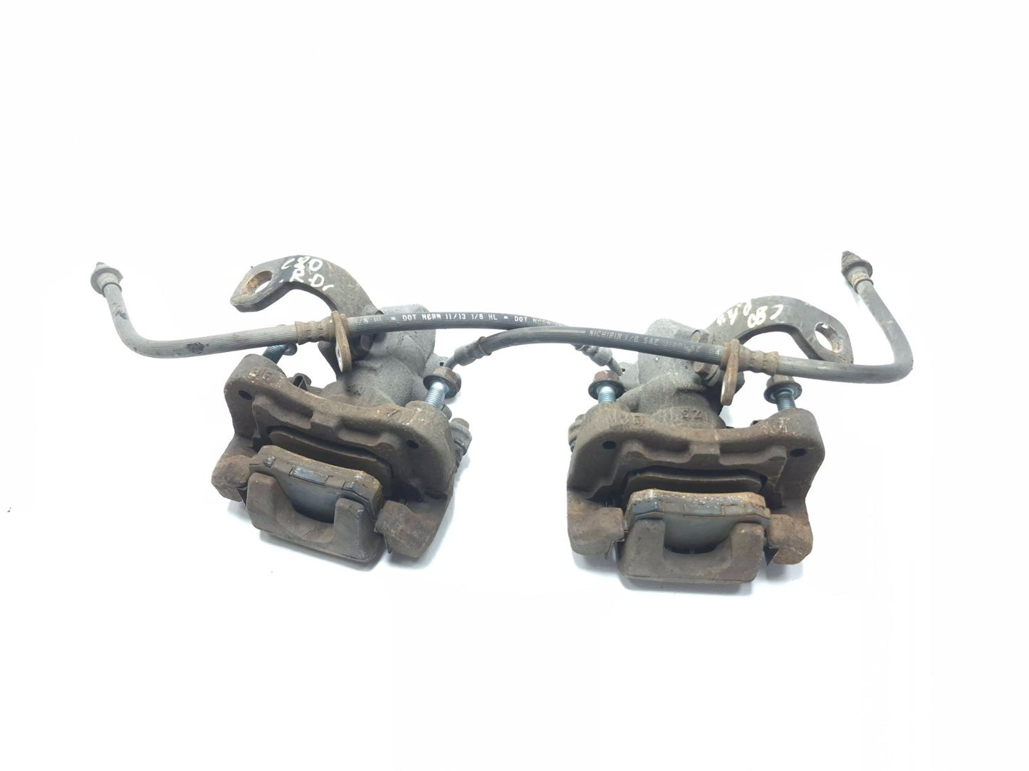 2014 Honda Cr-z Rear Brake Caliper Left & Right OEM