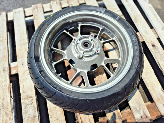 2009 Kawasaki Concours 14 Zg1400 Rear Wheel Rim & Tre OEM
