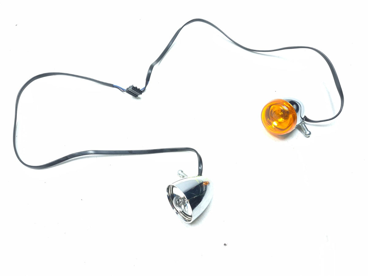 2000-2022 Harley Sportster Softail Dyna Front Chrome Bullet Turn Signal 2pcs