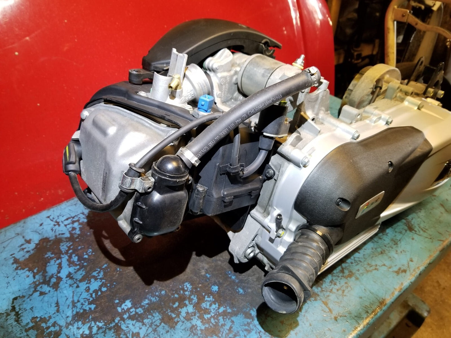 2023 Vespa Primavera 150 Engine Motor 1,068 Miles