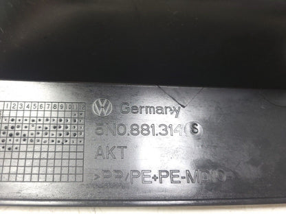 09 - 17 Volkswagen Tiguan Front Seat Trim Cover Passenger Side Right OEM
