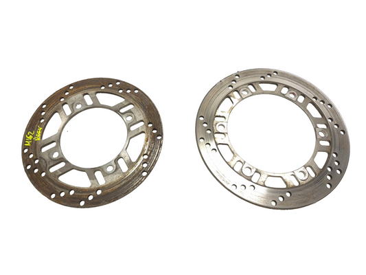 2007 Kawasaki Ninja 250 Ex250 F Brake Rotor Disc Front & Rear Pair OEM