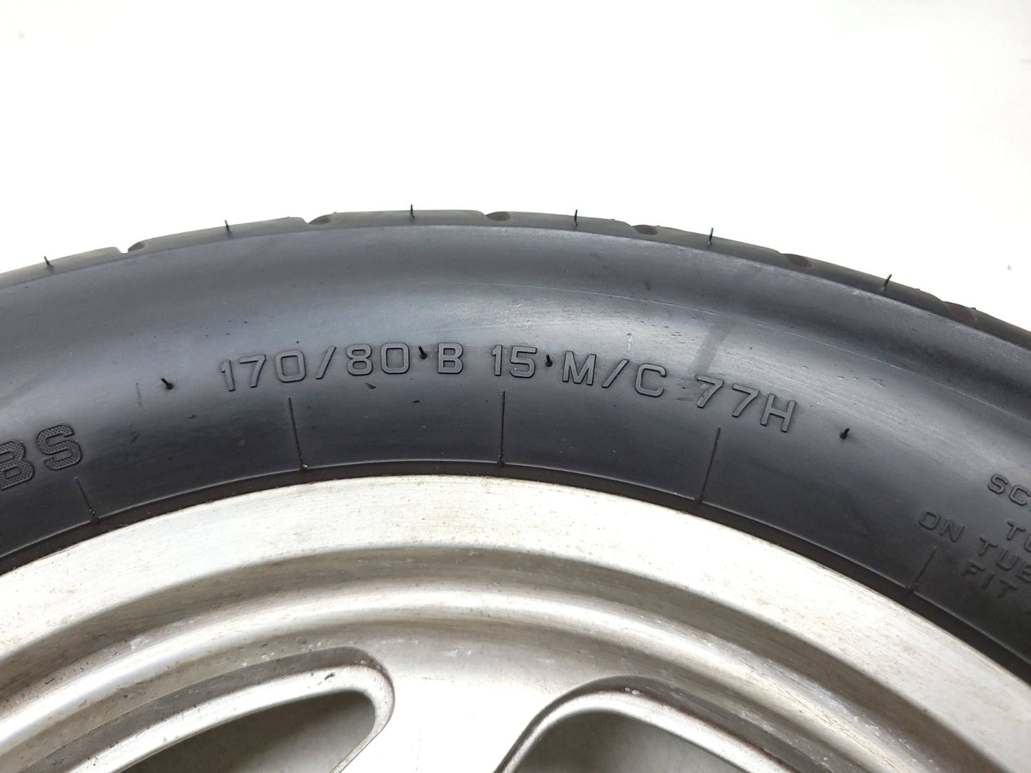 2002 Honda Magna Vf 750c Rear & Front Wheel Rim & Tire Assy OEM