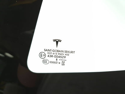 2018 Tesla Model 3 Rear Quarter Window Glass Left Driver Side OEM