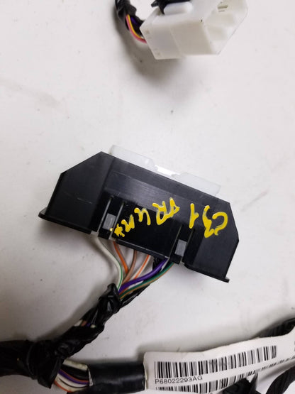 2011 - 2013 Jeep Grand Cherokee Liftgate Wiring Harness OEM