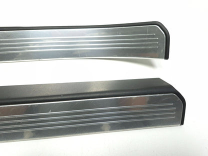 2010 Mercedes S400 W221 Door Sill Scuff Plate Trim Front & Rear OEM