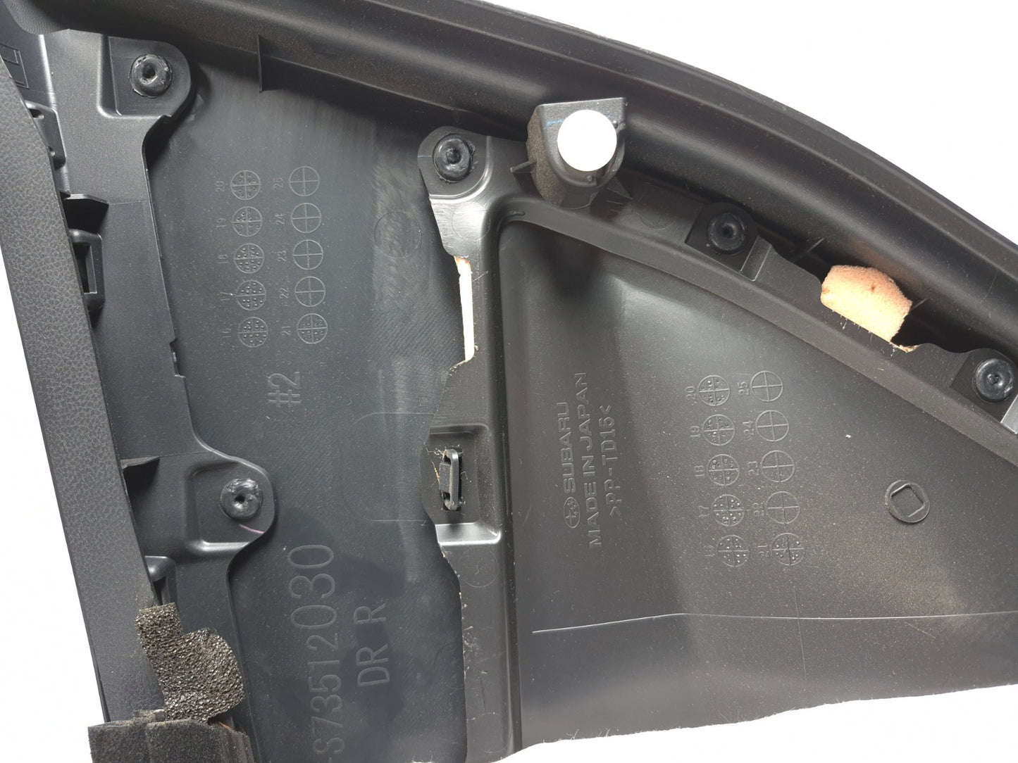 2022 Subaru Crosstrek Front Door Panel Trim Left Right Pair OEM