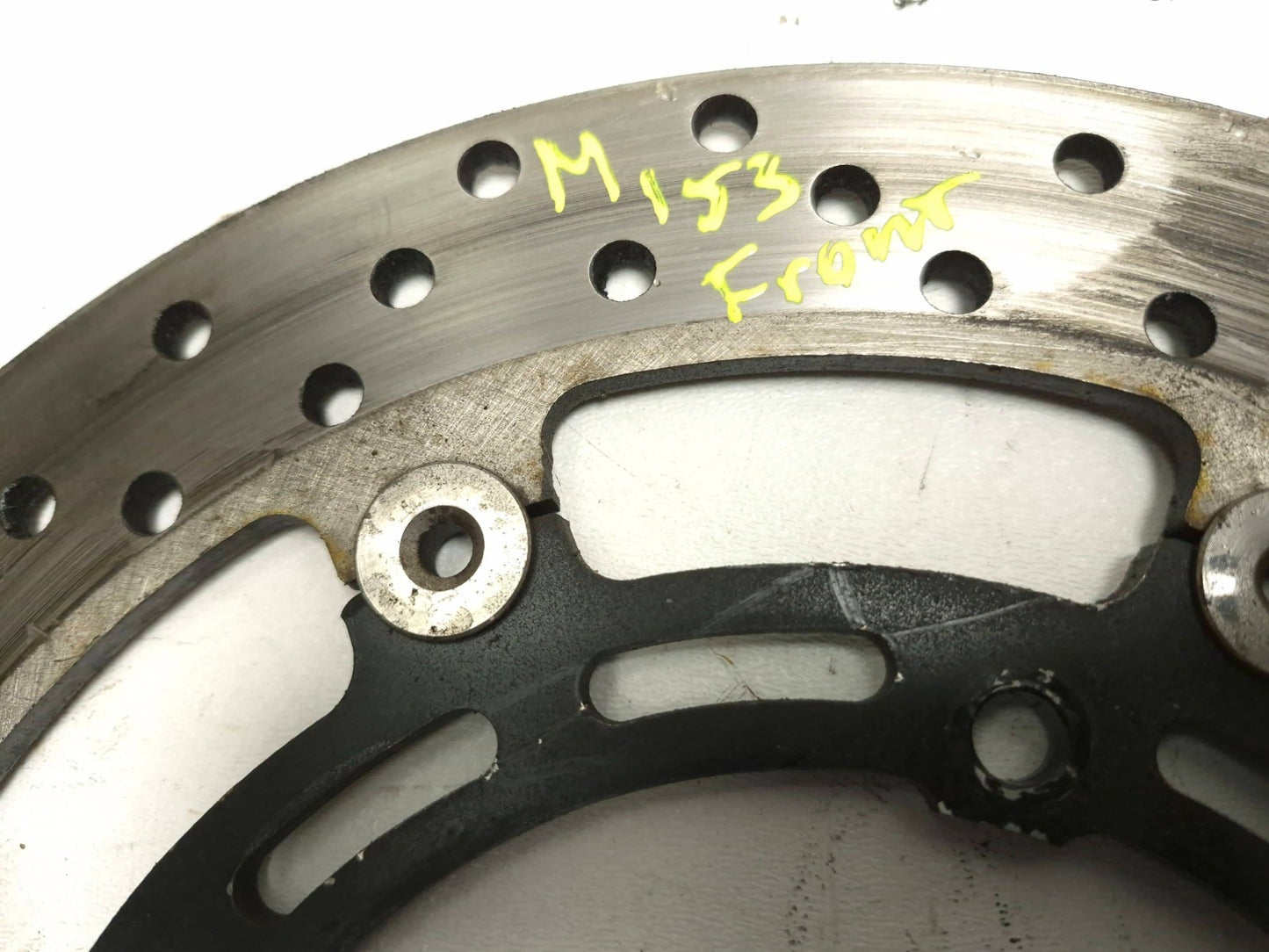 2004 Yamaha Fz6 S Brake Rotor Disc Rear & Front 3 Pcs OEM