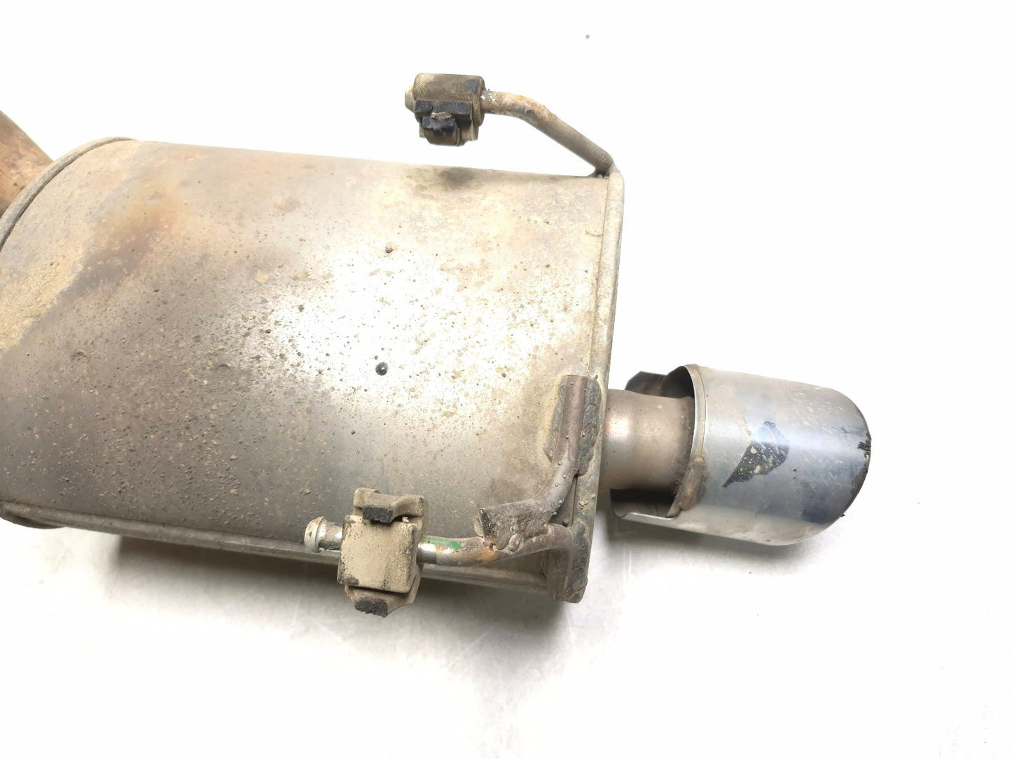 2013 Fiat 500 Turbo Rear Exhaust Muffler & Tailpipe OEM