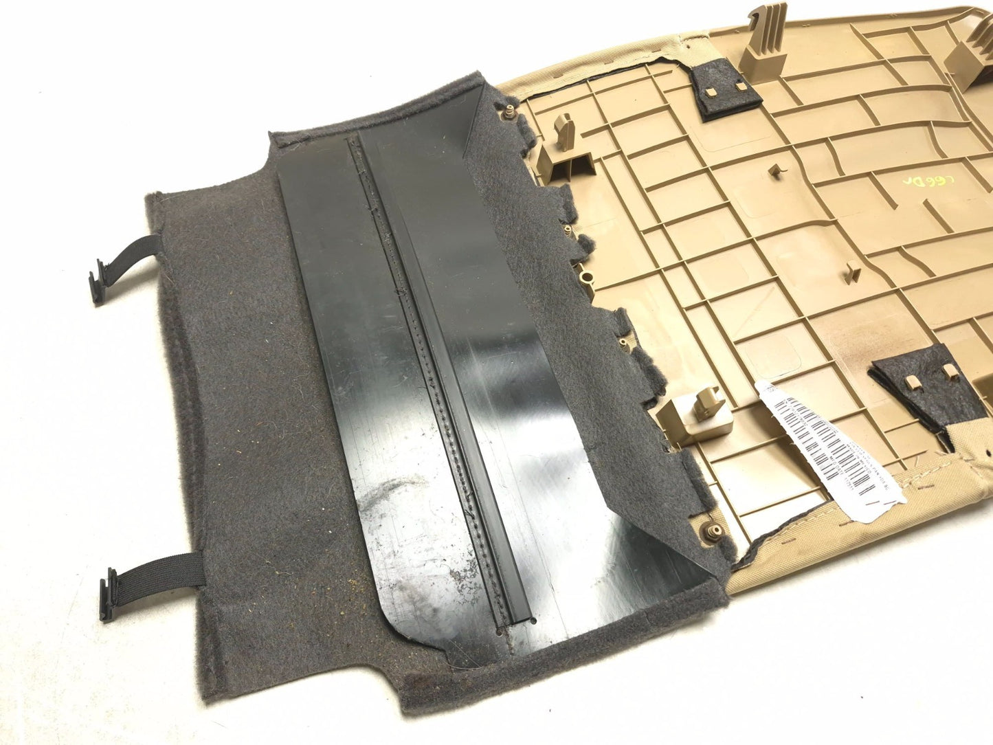2012 Hyundai Sonata Front Driver Seat Back Rear Panel Cover OEM