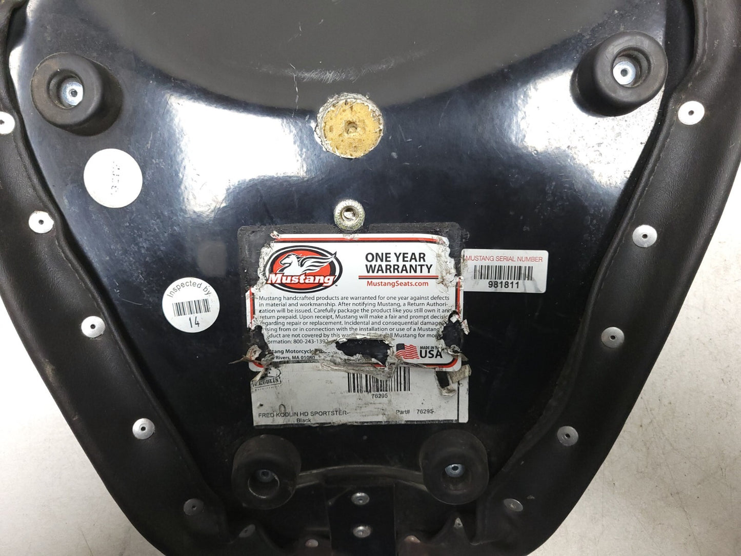 2004 - 2013 Harley-davidson Sportster 883 1200 Solo Seat Kodlin