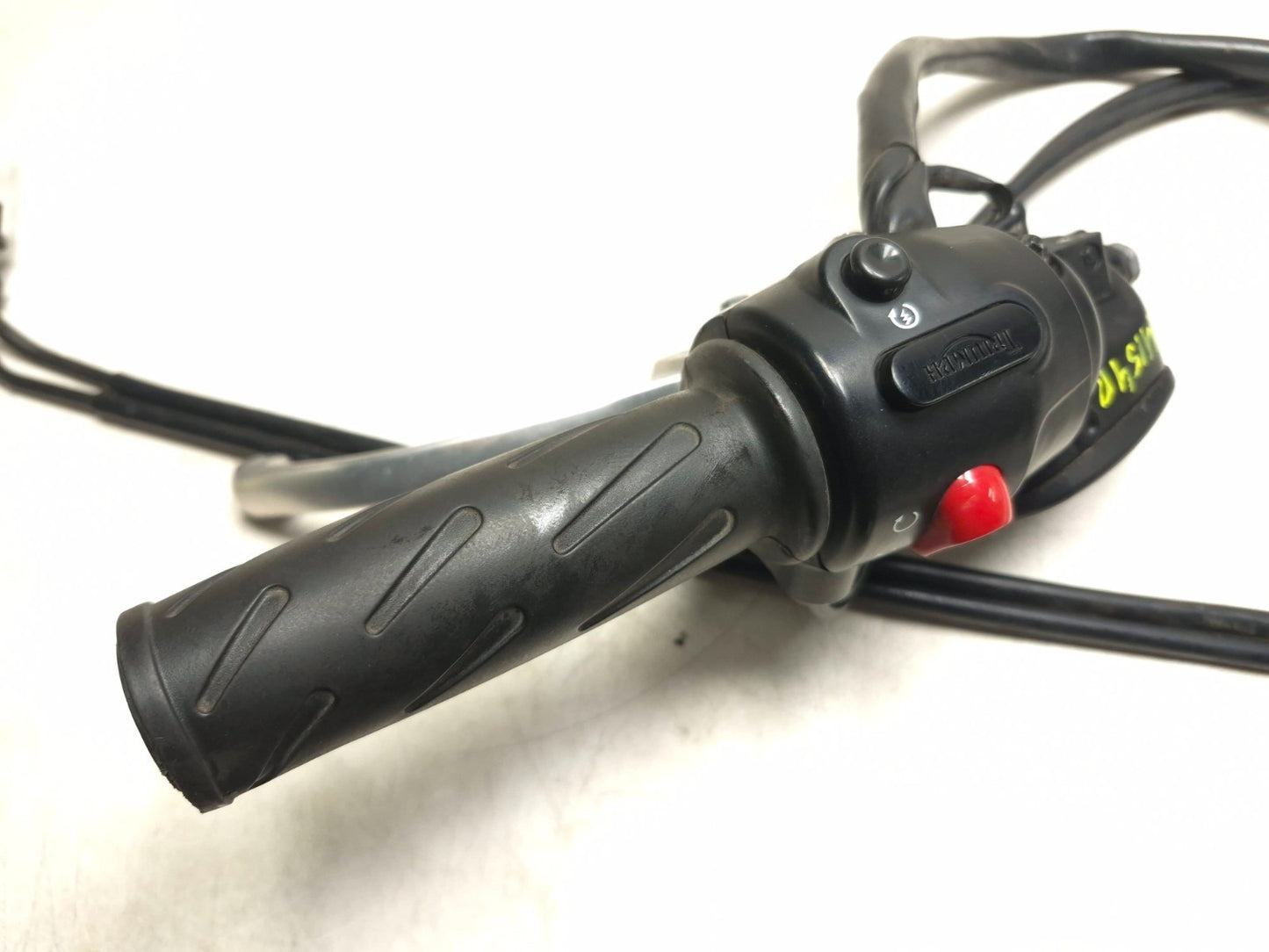 2014 Triumph America Brake Master Cylinder & Right Switch W/throttle Grip OEM