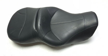 2007 Harley Touring Street Glide Seat & Passenger Backrest Pair OEM