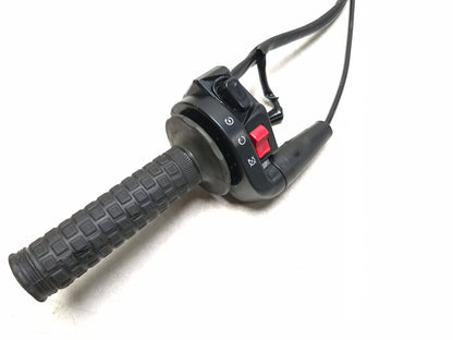 2021 Kawasaki Z125 Pro Br125j Right Handle Switch & Throttle Cable Grip OEM