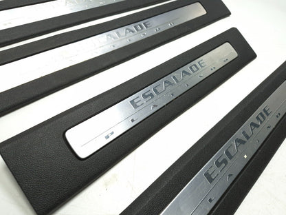 2013 Cadillac Escalade Esv Platinum Door Sill Plate Front & Rear 4 Pcs OEM
