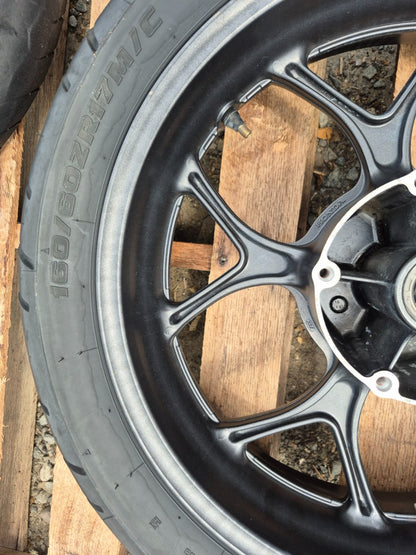 2015 Honda Ctx700n Wheel Rim & Tire Front & Rear *straight* OEM
