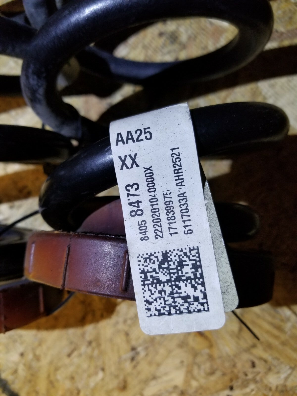 2017 Cadillac Xt5 Rear Coil Spring Pair OEM