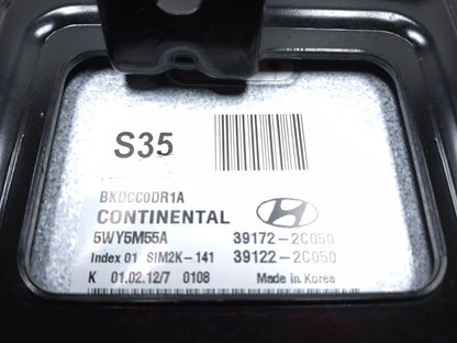 2013 Hyundai Genesis Coupe Engine Control Computer Module W/ Tcm OEM