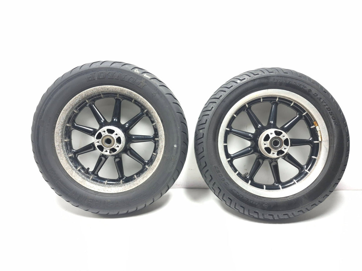 2008 Harley Touring Electra Glide Ultra Wheel Rim W/ Tire Front & Rear R16x3 OEM