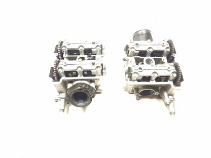 2003 Suzuki Sv650 Engine Cylinder Head Front & Rear Pair OEM