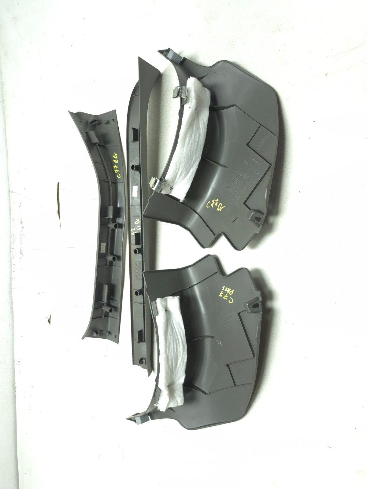 2012 Nissan Leaf Door Scuff Kick Plate Trim Left & Right Side  8pcs OEM