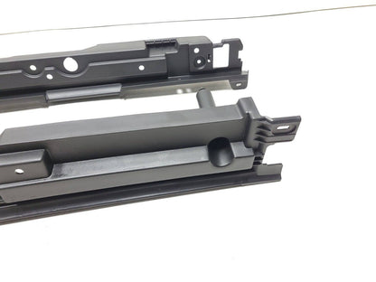 07-13 BMW X5 E70 Trunk Floor Rail Guide Panel Pair OEM