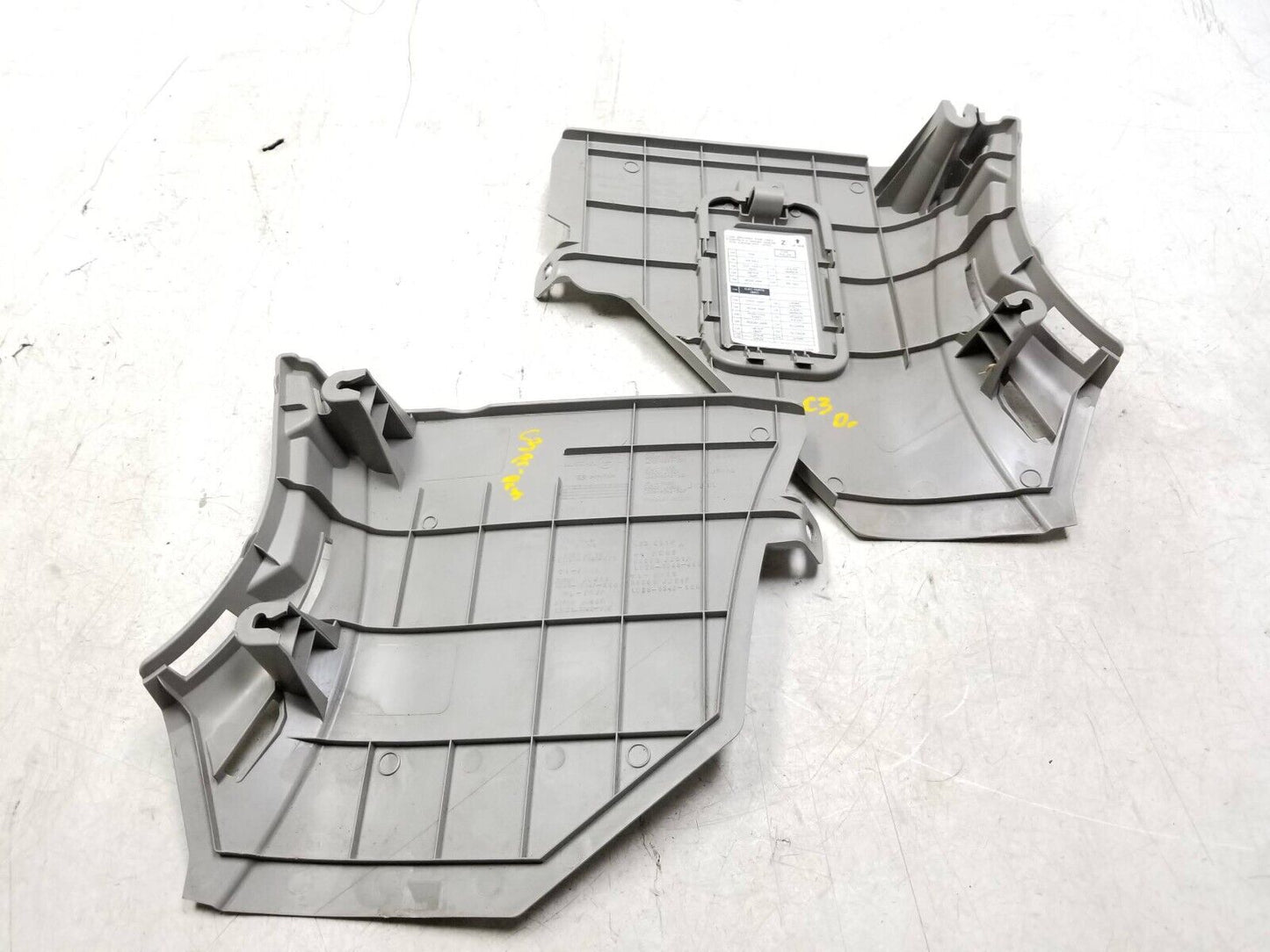 08-13 Infiniti G37 Lower Kick Panel Cover Left & Right Pair OEM Sedan