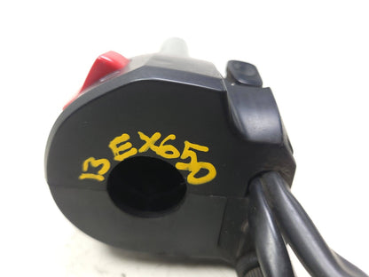 2012 - 2016 Kawasaki Ex650 Ninja 650 Right Handlebar Switch Cables Grip