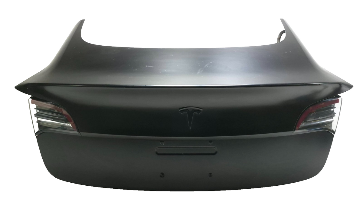 2017-2020 Tesla Model 3 Trunk Lid Tailgate & Inner Tail Light Assembly OEM