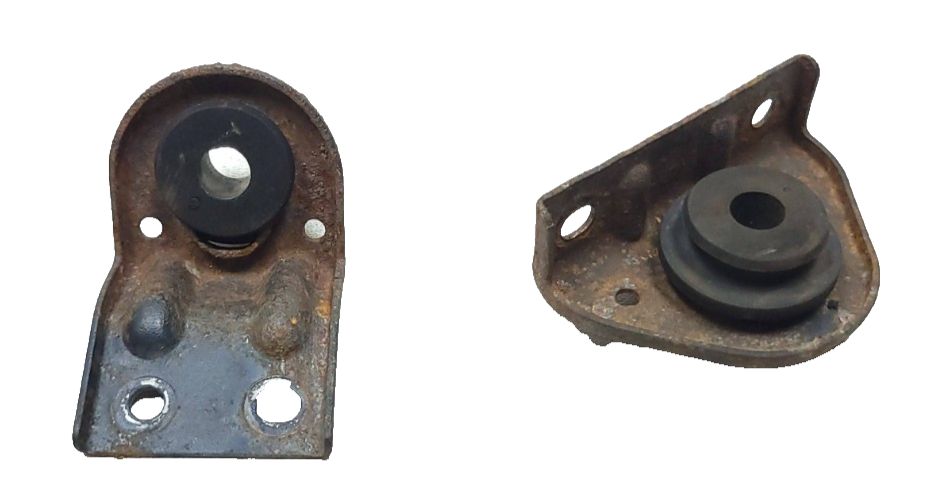 12-17 Hyundai Accent Radiator Upper Mounting Bracket Pair OEM