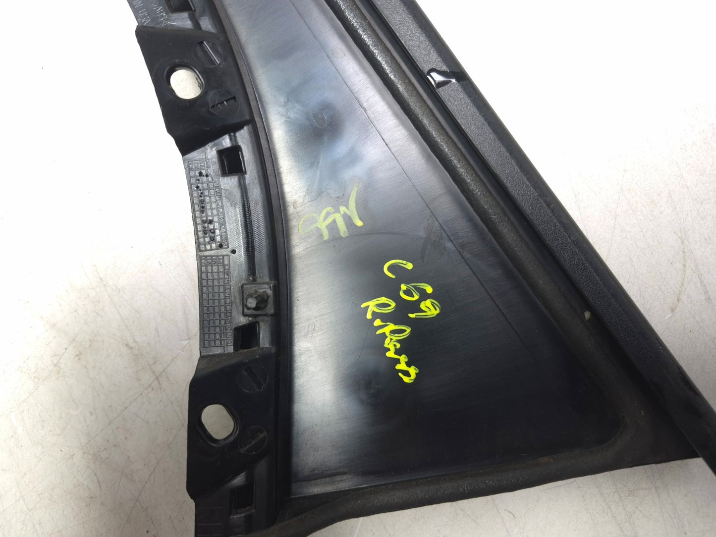 2013 Ford Focus Rear Door Pillar Outside Molding Trim Left & Right 4 Pcs OEM