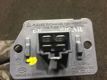 10 11 Kia Soul 2.0l Blower Motor Resistor A1 57k